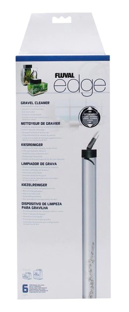 Fluval Edge Aquarium Gravel Cleaner w/ Extension 3 Fluval Edge Aquarium Gravel Cleaner w/ Extension