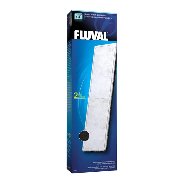 Fluval Underwater Filter Poly/Carbon Cartridge 3 Fluval Underwater Filter Poly/Carbon Cartridge