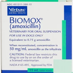 Biomox (Amoxicillin) Oral Suspension for Dogs