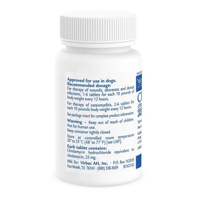 Clintabs (Clindamycin HCl) Tablets for Dogs 6 Clintabs (Clindamycin HCl) Tablets for Dogs - Image 4