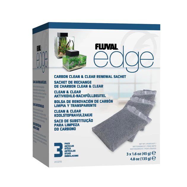 Fluval Edge Carbon Replacement Filter Media 3 Fluval Edge Carbon Replacement Filter Media
