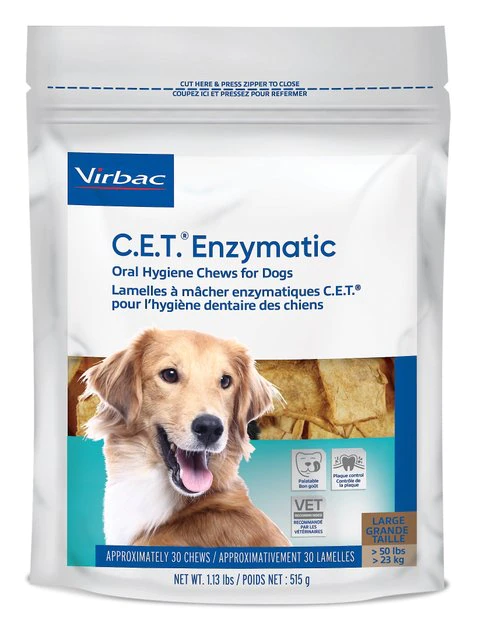 Virbac C.E.T. Enzymatic Dental Chews for Large Dogs, over 50 lbs 11 Virbac C.E.T. Enzymatic Dental Chews for Large Dogs, over 50 lbs - Image 9