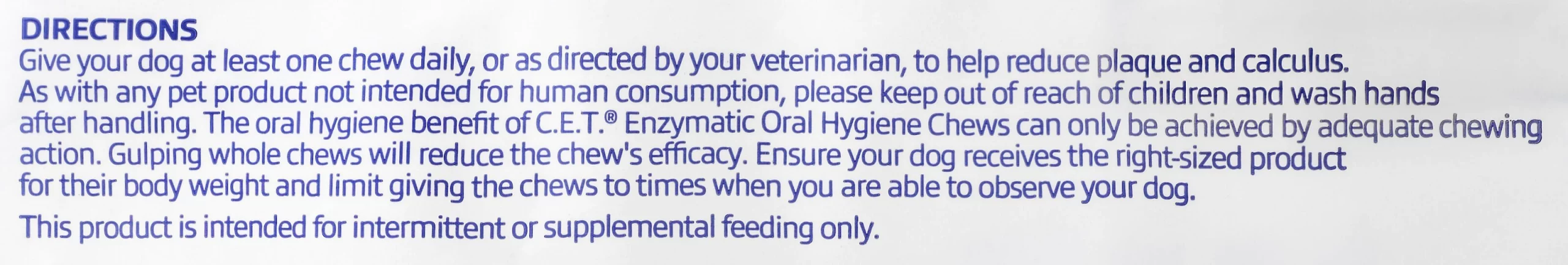 Virbac C.E.T. Enzymatic Dental Chews for Medium Dogs, 26-50 lbs 8 Virbac C.E.T. Enzymatic Dental Chews for Medium Dogs, 26-50 lbs - Image 6