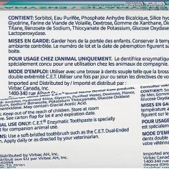 Virbac C.E.T. Pet Toothbrush, Color Varies & Virbac C.E.T. Enzymatic Seafood Flavor Dog & Cat Toothpaste, 70 gram -Red Dingo Sales Store 255963 PT4. SY630 V1644975134