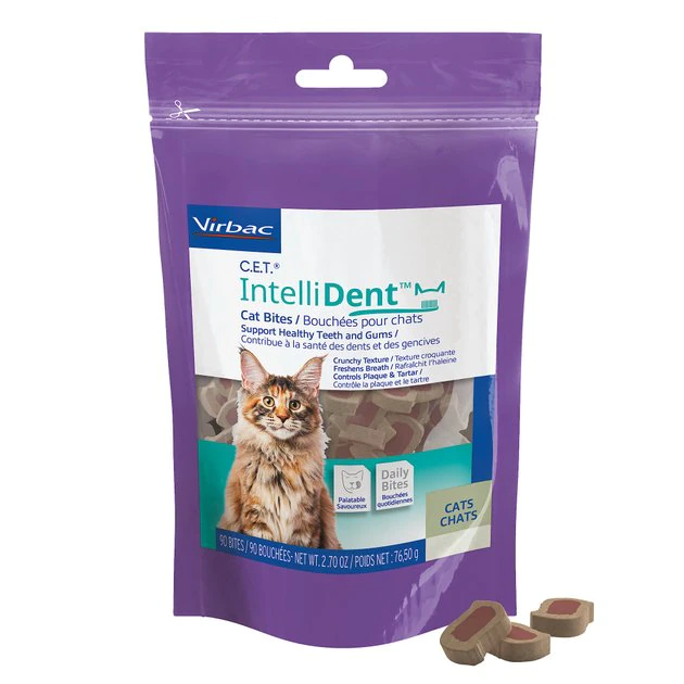Virbac C.E.T. IntelliDent Cat Dental Treats 3 Virbac C.E.T. IntelliDent Cat Dental Treats