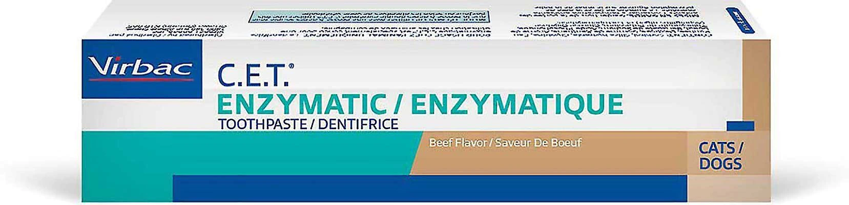 Virbac C.E.T. Enzymatic Beef Flavor Dog & Cat Toothpaste 3 Virbac C.E.T. Enzymatic Beef Flavor Dog & Cat Toothpaste