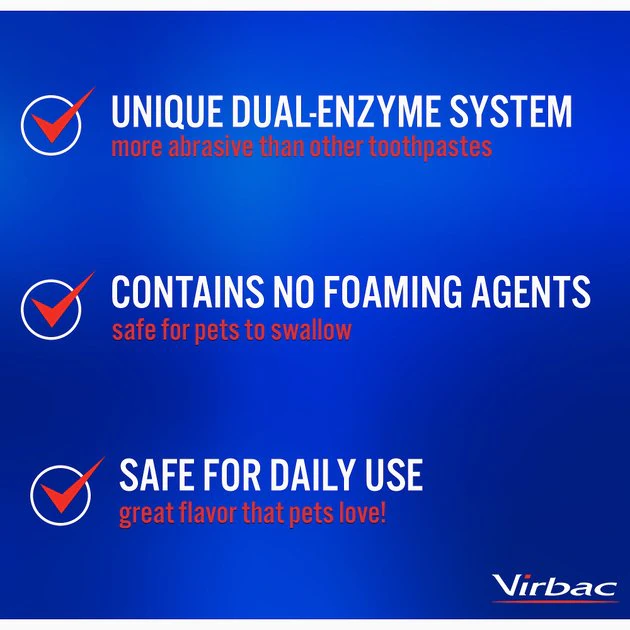 Virbac C.E.T. Enzymatic Vanilla Mint Flavored Dog & Cat Toothpaste 7 Virbac C.E.T. Enzymatic Vanilla Mint Flavored Dog & Cat Toothpaste - Image 5