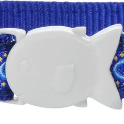 Red Dingo Cosmos Nylon Breakaway Cat Collar with Bell