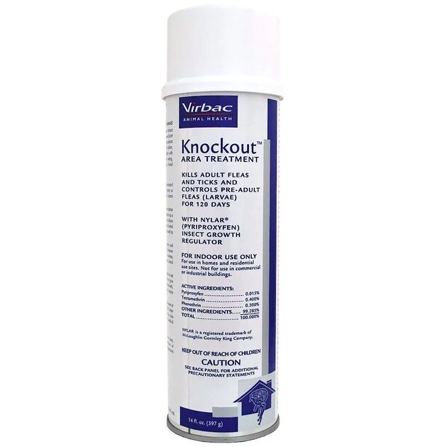 Virbac Knockout Area Treatment Spray 3 Virbac Knockout Area Treatment Spray