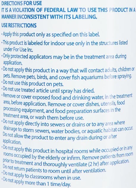 Virbac Knockout E.S. Area Treatment Spray 6 Virbac Knockout E.S. Area Treatment Spray - Image 4