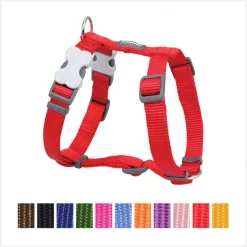 Red Dingo Classic Nylon Back Clip Dog Harness