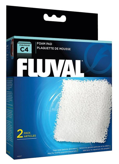 Fluval C4 Foam Pad Filter Media 3 Fluval C4 Foam Pad Filter Media