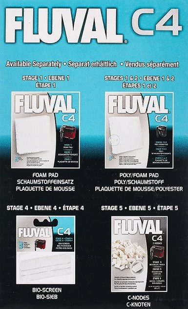 Fluval C4 Zeo-Carb Filter Media 5 Fluval C4 Zeo-Carb Filter Media - Image 3